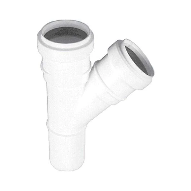 Magnaplast Vidaus kanalizacijos trišakis HTplus, Ø50/50 mm, 45°, baltas