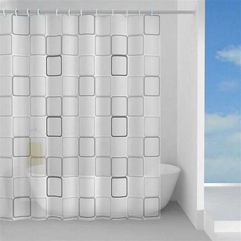 Vonios užuolaidos Gedy Domino TVI13291830, 1,8 x 2 m