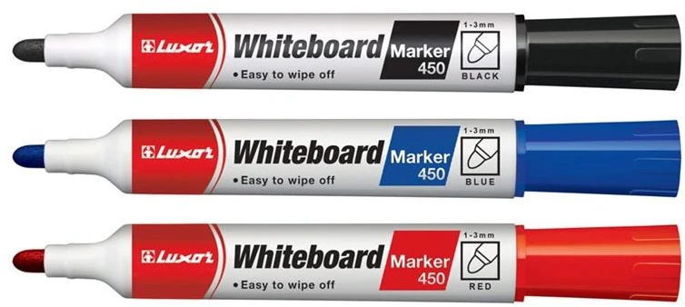 Luxor WHITEBOARD MARKER 3651-54-3653