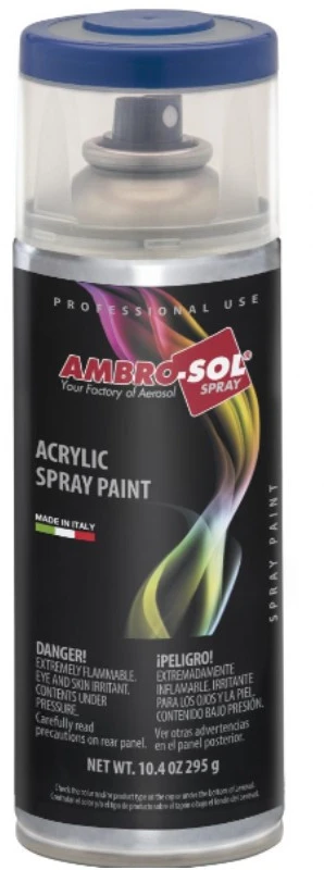 Akriliniai daugiafunkciniai dažai AMBRO-SOL RAL 5017, eismo mėlyna, 400 ml