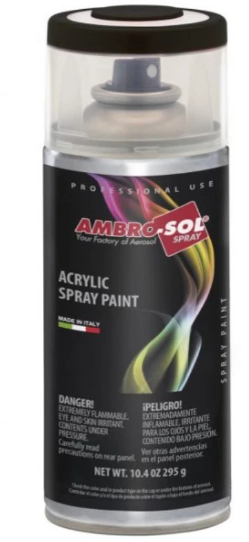 Akriliniai daugiafunkciniai dažai AMBRO-SOL RAL 7016, antracito pilka, 400 ml