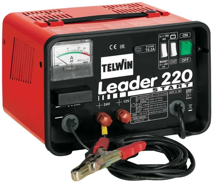 Akumuliatorių įkroviklis Telwin 807539 Leader 220 Start