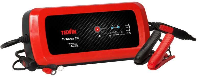 Telwin T-Charge 20 įkroviklis su laidais