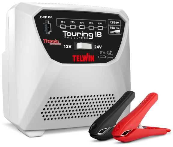 Akumuliatorių įkroviklis TELWIN Touring 18, 12-24 V