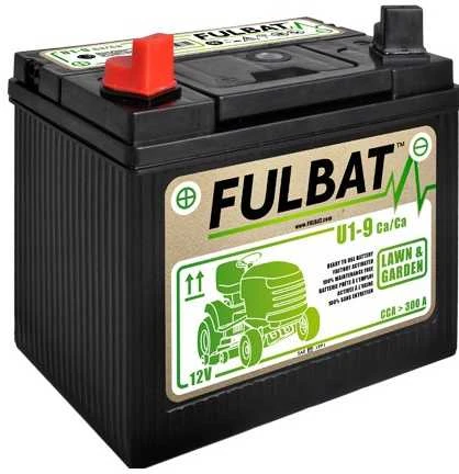 Akumuliatorius vėjapjovių traktoriams FULBAT U1-9 Ca/Ca 12 V 28 Ah 300 A