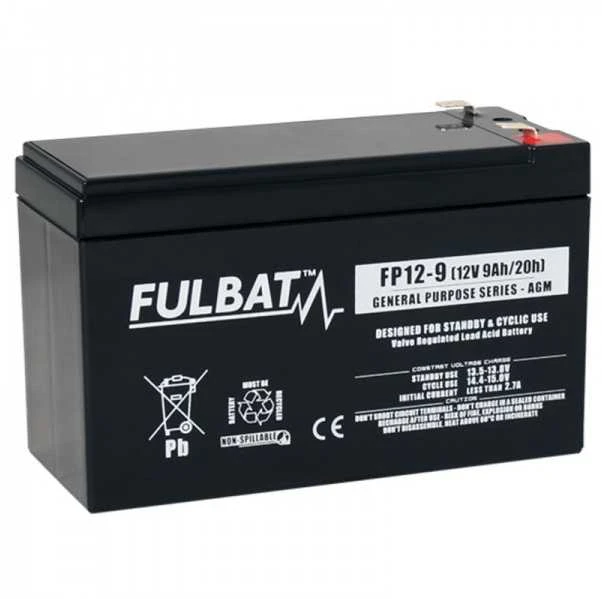 Fulbat Akumuliatorius 9Ah 12V AGM