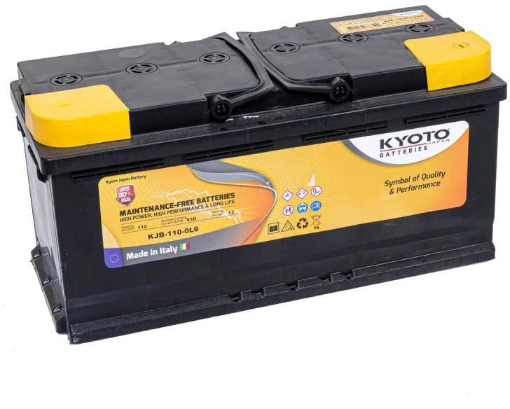 Akumuliatorius KYOTO 12 V, 110 Ah, 980 A