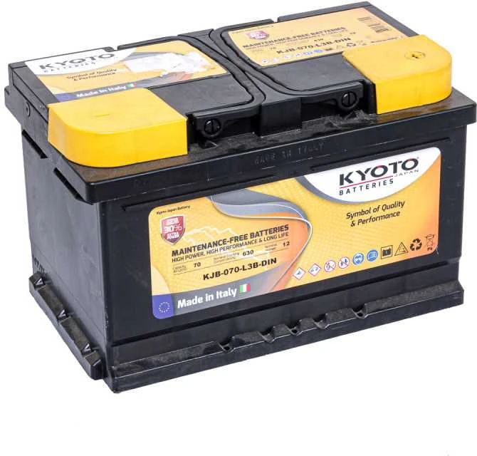 Akumuliatorius KYOTO 12 V, 70 Ah, 620 A