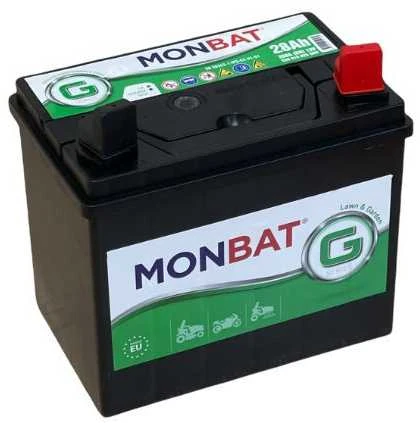 Akumuliatorius Monbat 12 V, 28 Ah, 250 A, pliusas dešinėje
