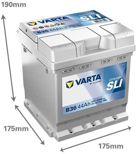 Varta Akumuliatorius 44 Ah 420 A EN 12V