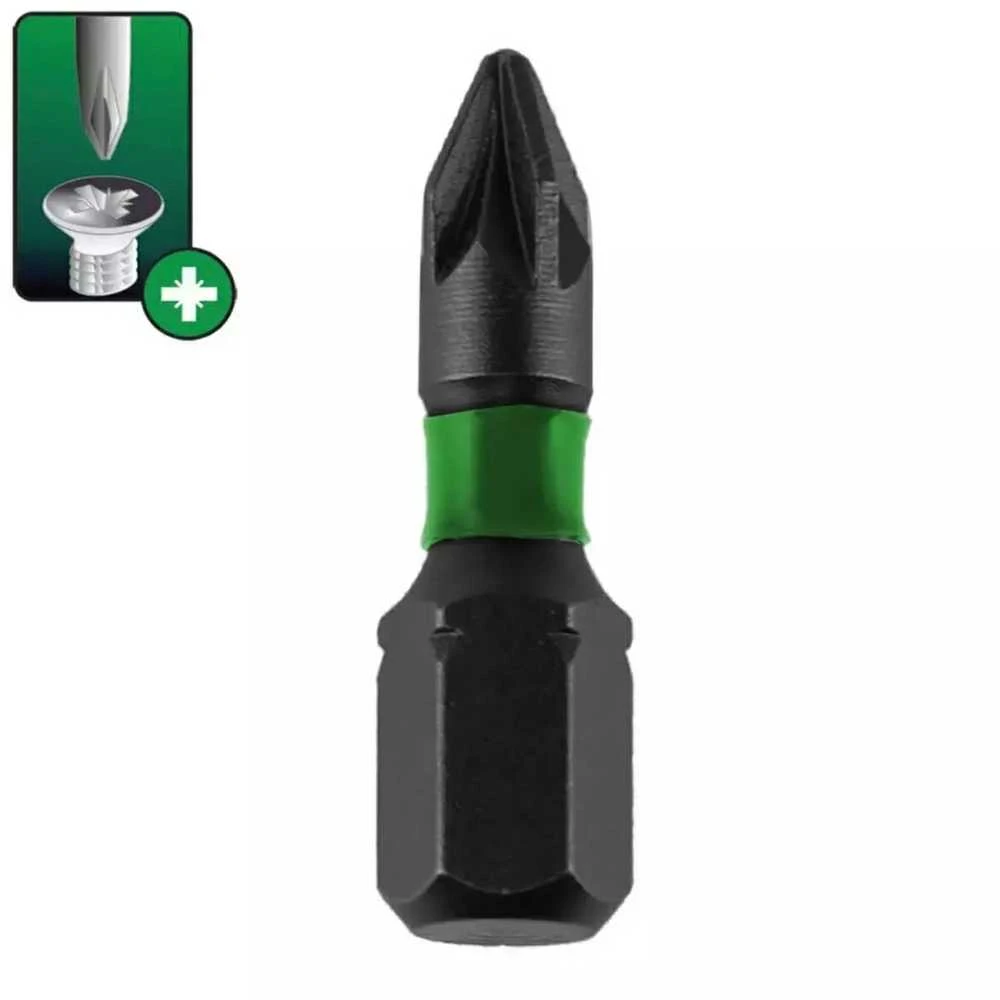 Dedra Atsuktuvu smuginiai antgaliai Pozidriv PZ1x25mm 2vnt