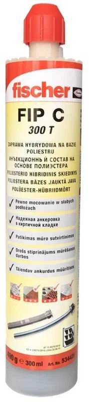 Cheminis ankeris Fischer FIP C 300T