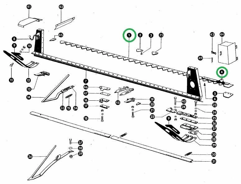 Dalgis CLAAS 3.6m 6106461/611206