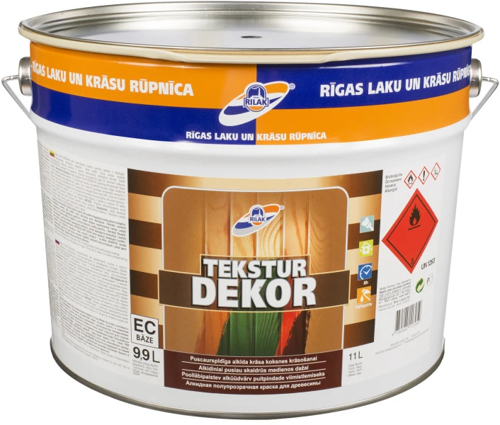 Rilak DAŽAI TEKSTURDEKORS 10L RAUD RUD (ŠERMUKŠNIS)