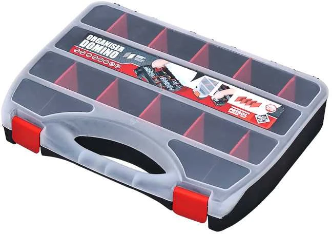 Dėžė Patrol Organizer Domino 36 iš PVC | juoda (36,4 x 26,8 x 6,6 cm)
