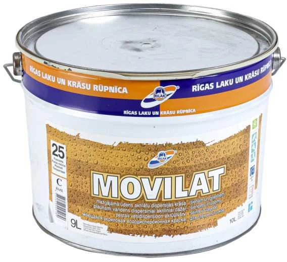 Dažai RILAK MOVILAT 25 C bazė (tonuojami) 9 L