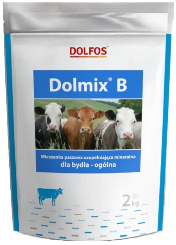 Mineralinis pašaras galvijams DOLFOS DOLOMIX B, 2kg
