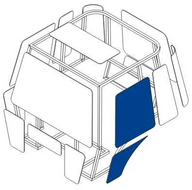 Durų stiklas 26/4039-10