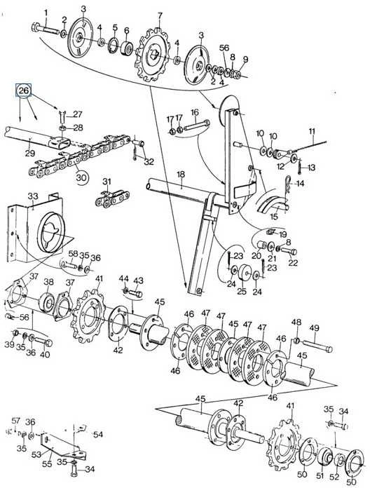 Grandinė NEW HOLLAND preso 841 80730822 / 455413