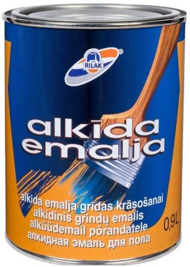 Emaliniai grindų dažai Rilak geltonai rudi 2,7 L
