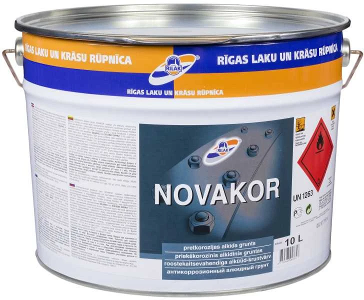 Antikorozinis gruntas RILAK NOVAKOR pilkas 10 L