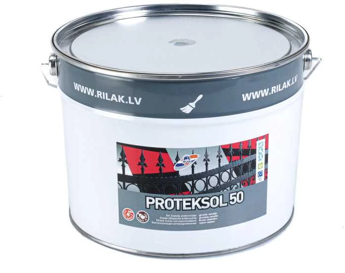Rilak GRUNTAS - DAŽAI ANTIKOROZINIS PILKA 2,7 L PROTEKSOL-50