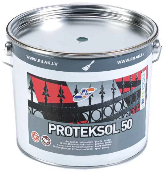 Gruntas-dažai Rilak PROTEKSOL-50 žali 2.7 L