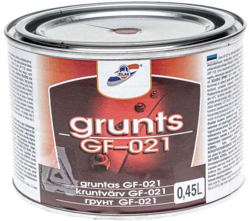 Metalo gruntas RILAK GF-021 raudonai rudas 450 ml.