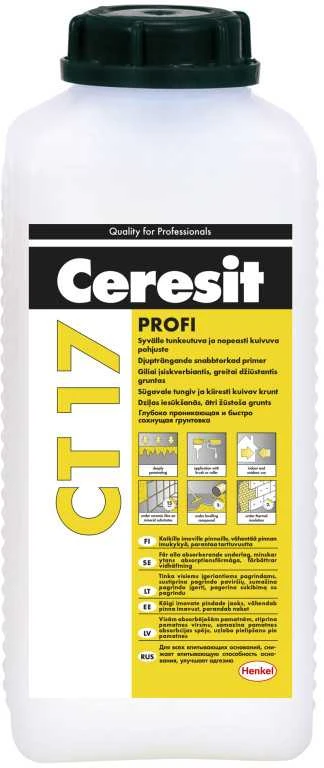 GRUNTAS GILIAI ĮSISKVERBIANTIS CT-17 2 LTR CERESIT