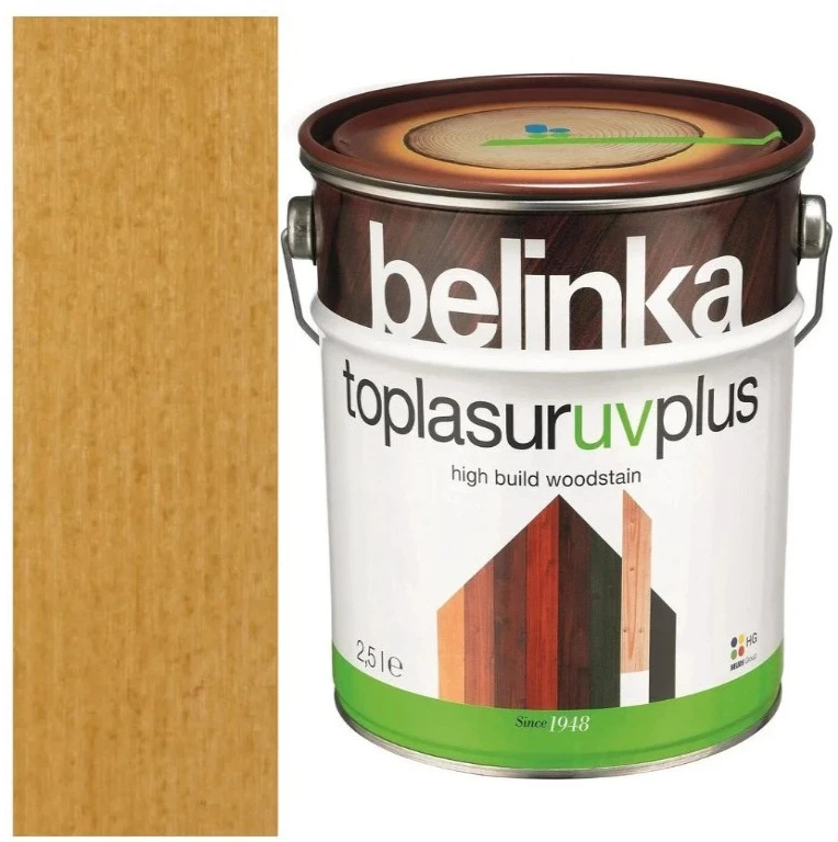 Helios Impregnantas medienai BELINKA TOPLASUR UV PLIUS 15, 2,5 l