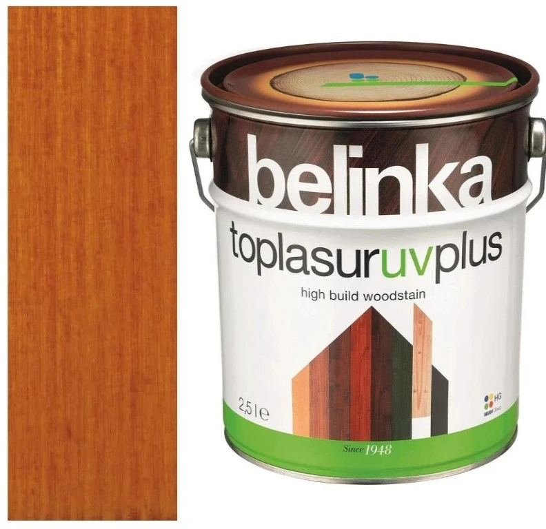Helios Impregnantas medienai BELINKA TOPLASUR UV PLIUS 23, 2,5 l