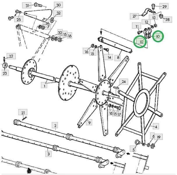 Įvorės 2vnt JOHN DEERE Z27380