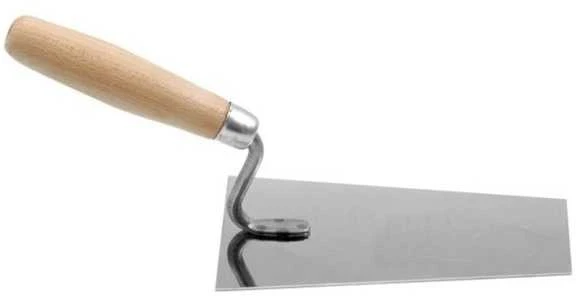 Nerūdijančio plieno trapecinė mentelė 180 mm.