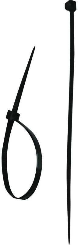 Laidų tvirtinimo dirželiai Dedra 11C48301 4,8X300 mm juoda 25 vnt.