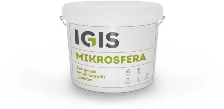 Igis Lengvasis smulkiagrūdis glaistas MIKROSFERA 10 l kibiras