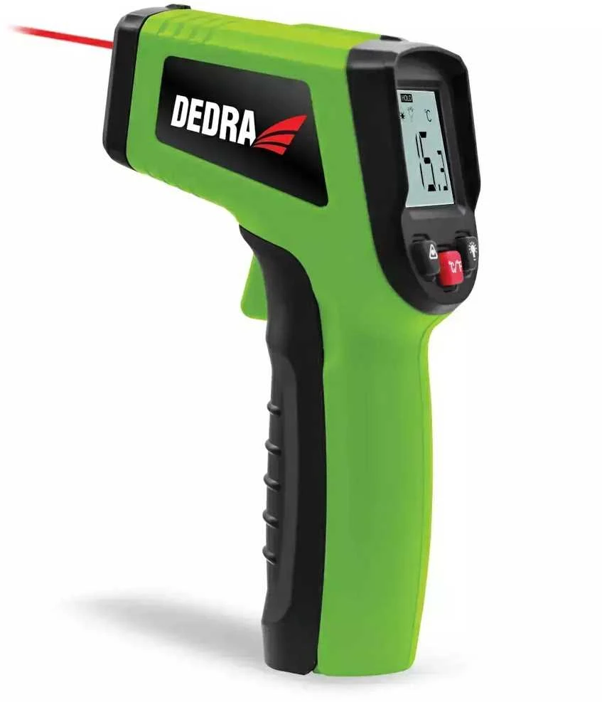 Dedra Nekontaktinis pirometras lazerinis termometras 50C iki 600C