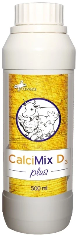 Pašarų papildas RUVERA CALCIMIX D3 PLUS, 500 ml