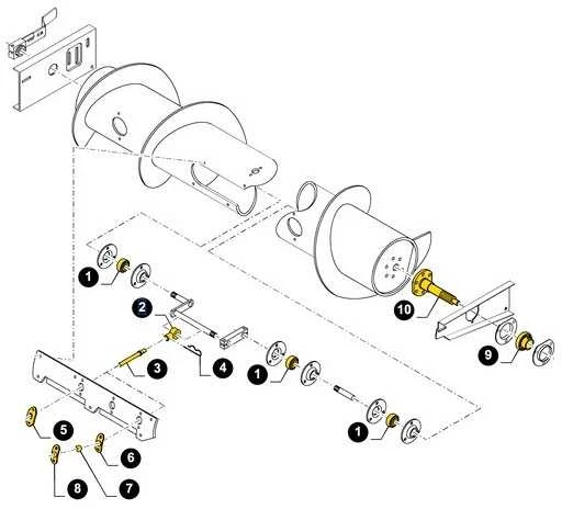 Pirštas NEW HOLLAND 84000121