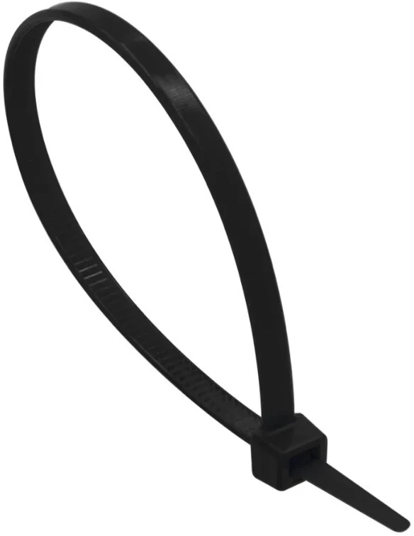 Nailoniniai juodi dirželiai COBRA PA66, 4,8x160 mm, 100 vnt.