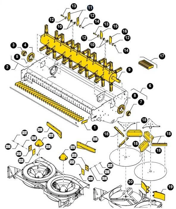 Smulkinimo peiliukas NEW HOLLAND 87318316
