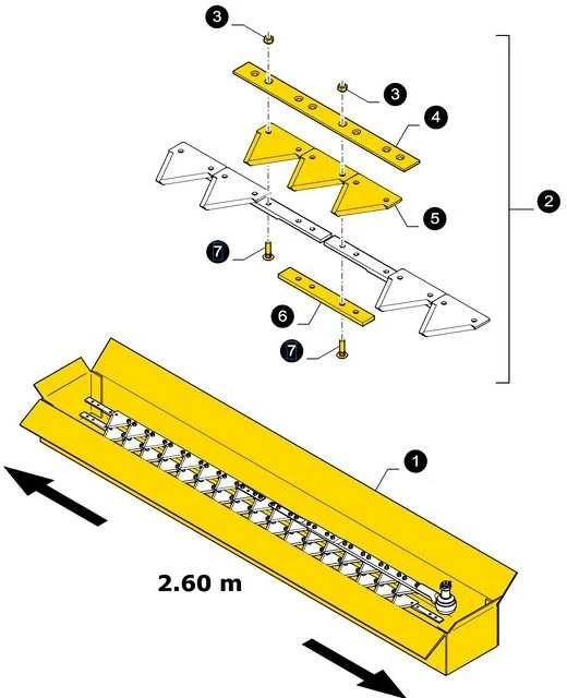 Varžtai su veržle M6 X 16 mm NEW HOLLAND 84429099 50vnt