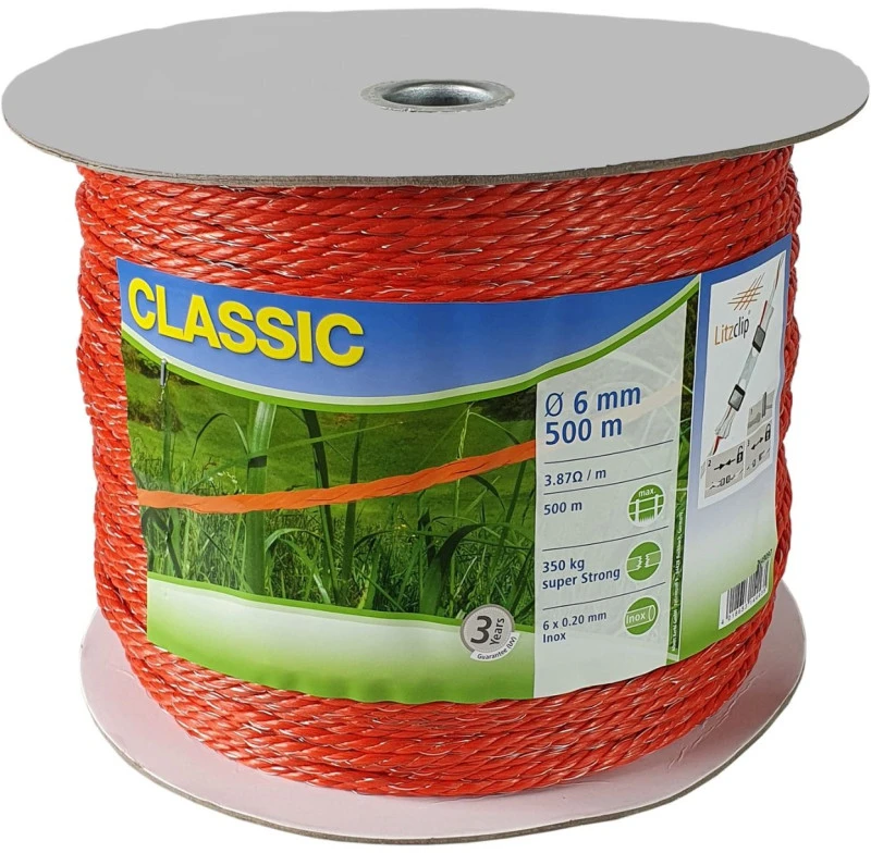 Virvė Classic 449097 500 m 6x0,2 mm