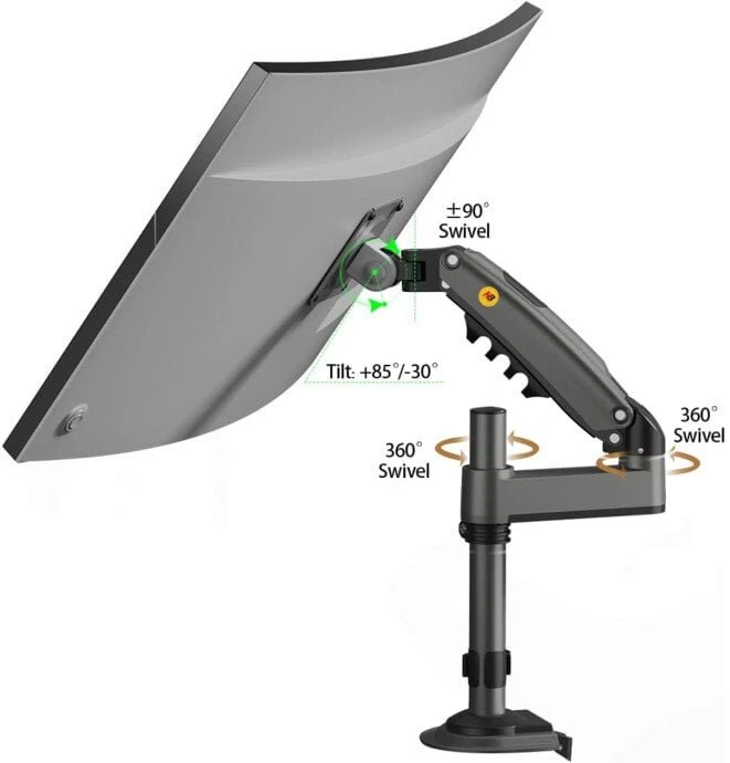 Monitoriaus laikiklis NB H100 17-30"