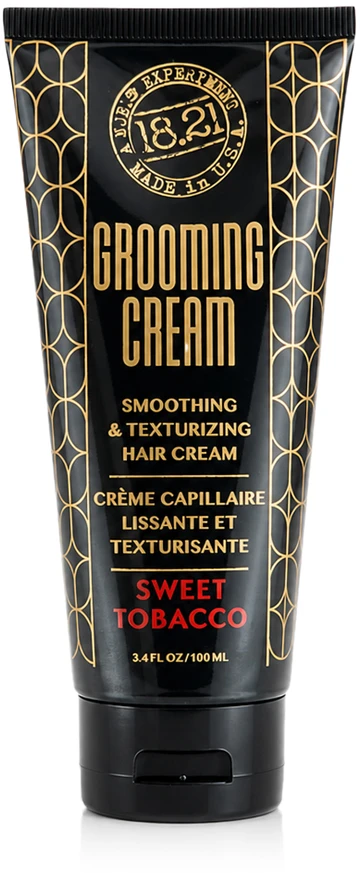18.21 Man Made Grooming Kreminis Sweet Tobacco plaukų modeliavimo kremas, 100 ml