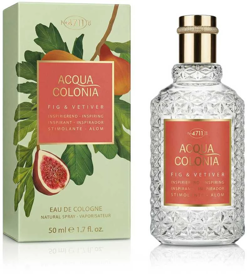 4711 Acqua Colonia Fig & Vetiver EDC odekolonas unisex, 50 ml