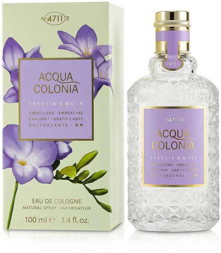 4711 Acqua Colonia Freesia & Musk EDC odekolonas unisex, 100 ml