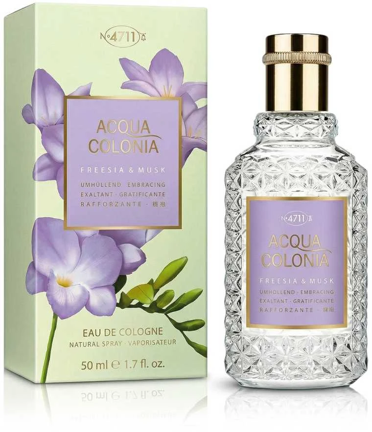 4711 Acqua Colonia Freesia & Musk EDC odekolonas unisex, 50 ml