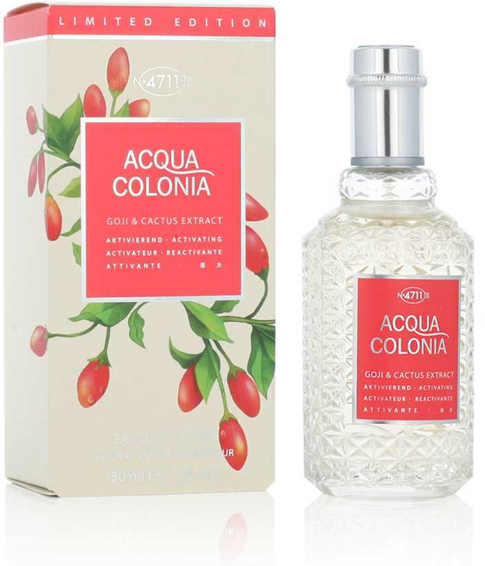 4711 Acqua Colonia Goji & Cactus EDC odekolonas unisex, 50 ml