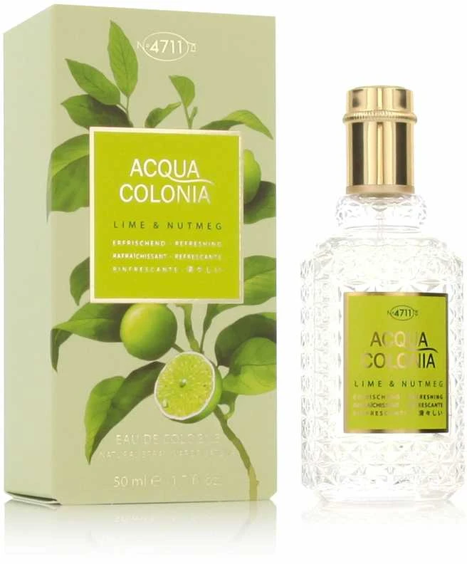 4711 Acqua Colonia Lime y Nutmeg Edc Splash y Purškiklis, 50 ml