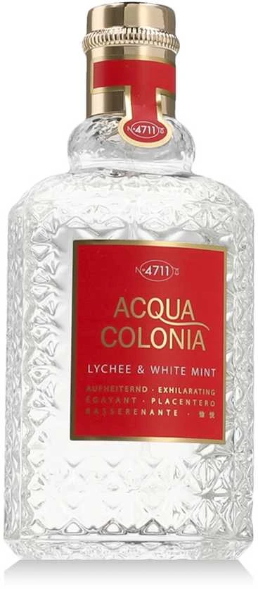 4711 Acqua Colonia Lychee & Baltas Mint EDC odekolonas unisex, 100 ml